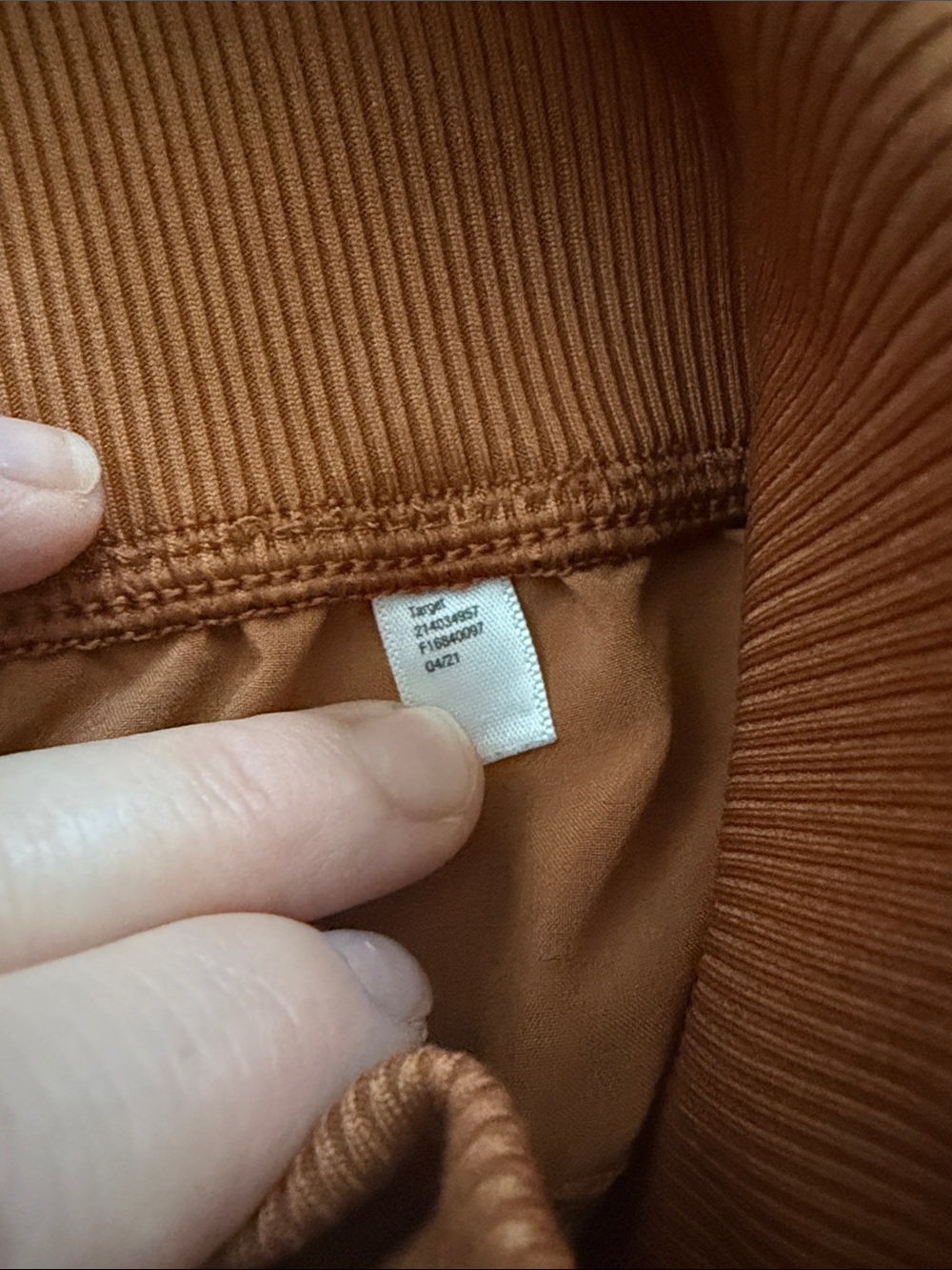 all in motion Rust Orange Cargo Joggers with Drawstring Waist - Picture 5 of 8